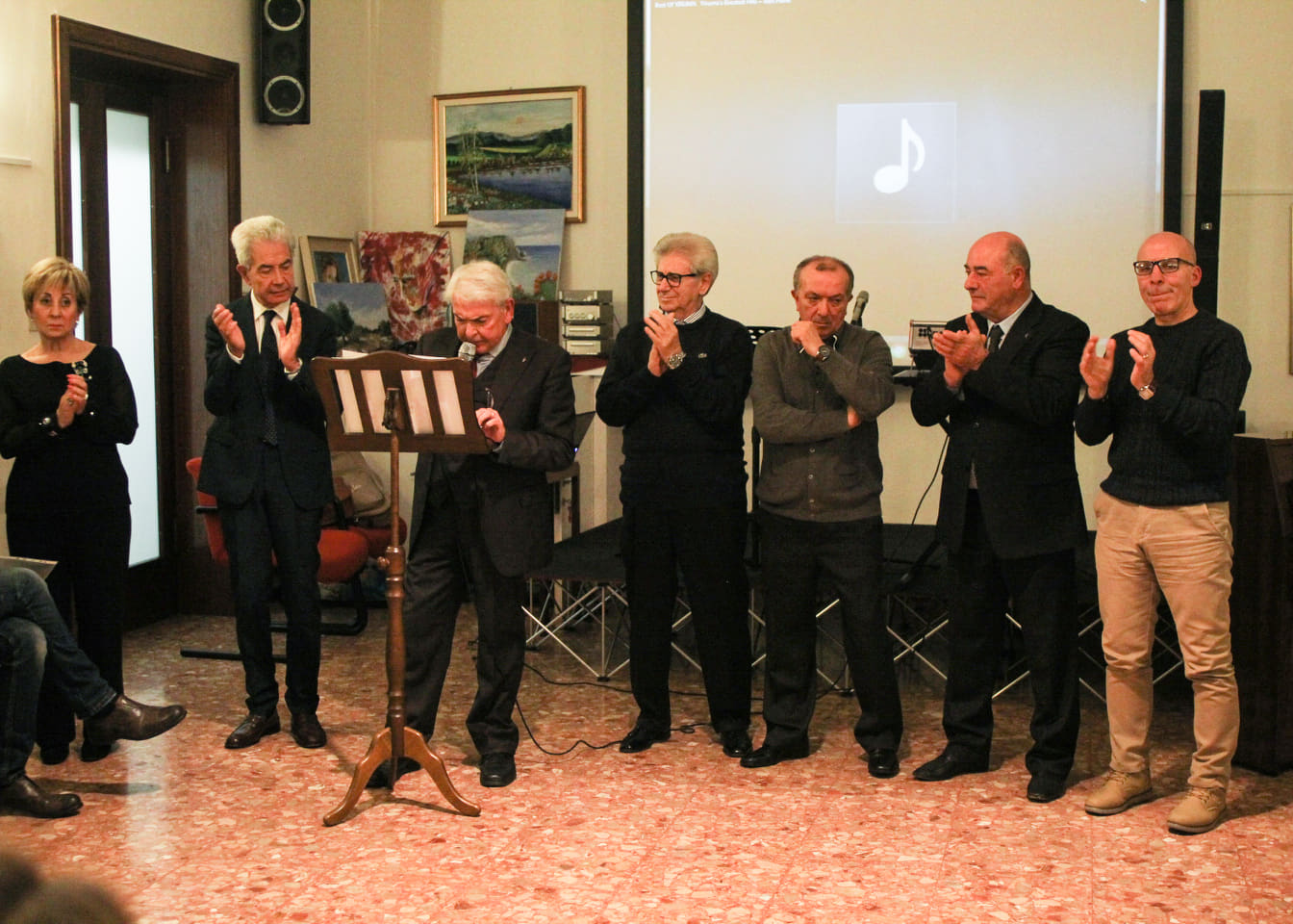 I componenti dell'Organo di Amministrazione del Puglia Club Trieste-ODV